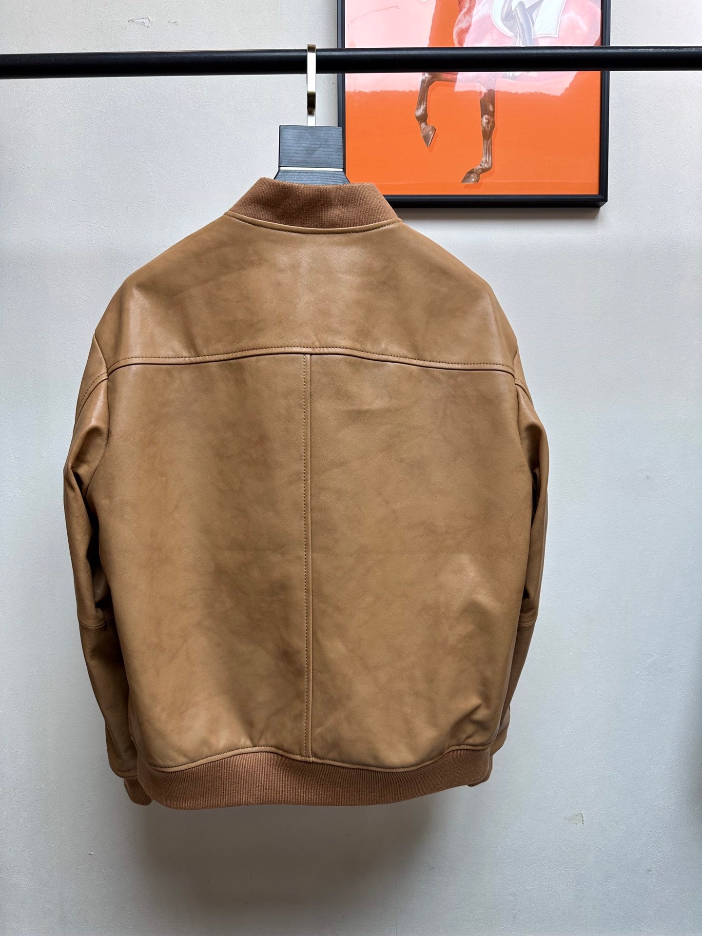 Baseball leather jacket