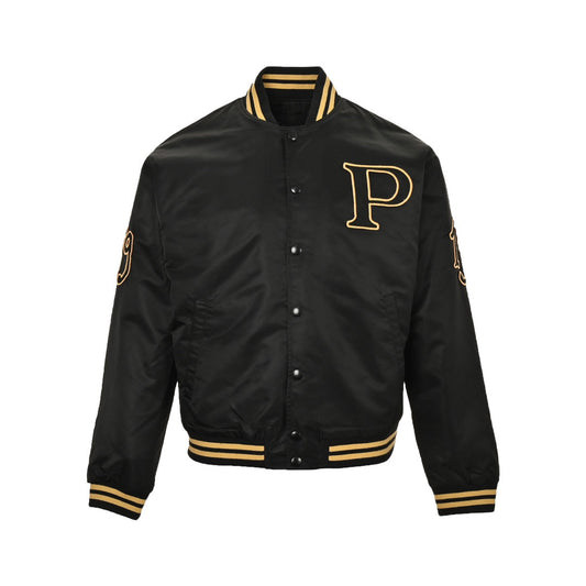 letter patch baseball jacket