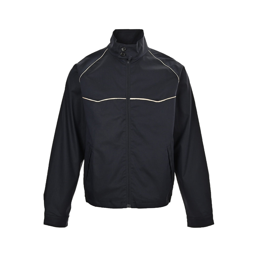 medium short stand collar jacket