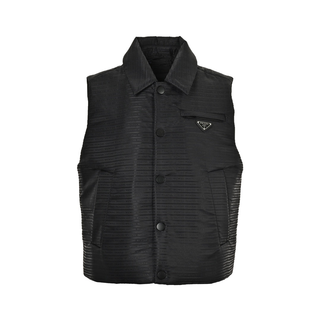 jacquard vest