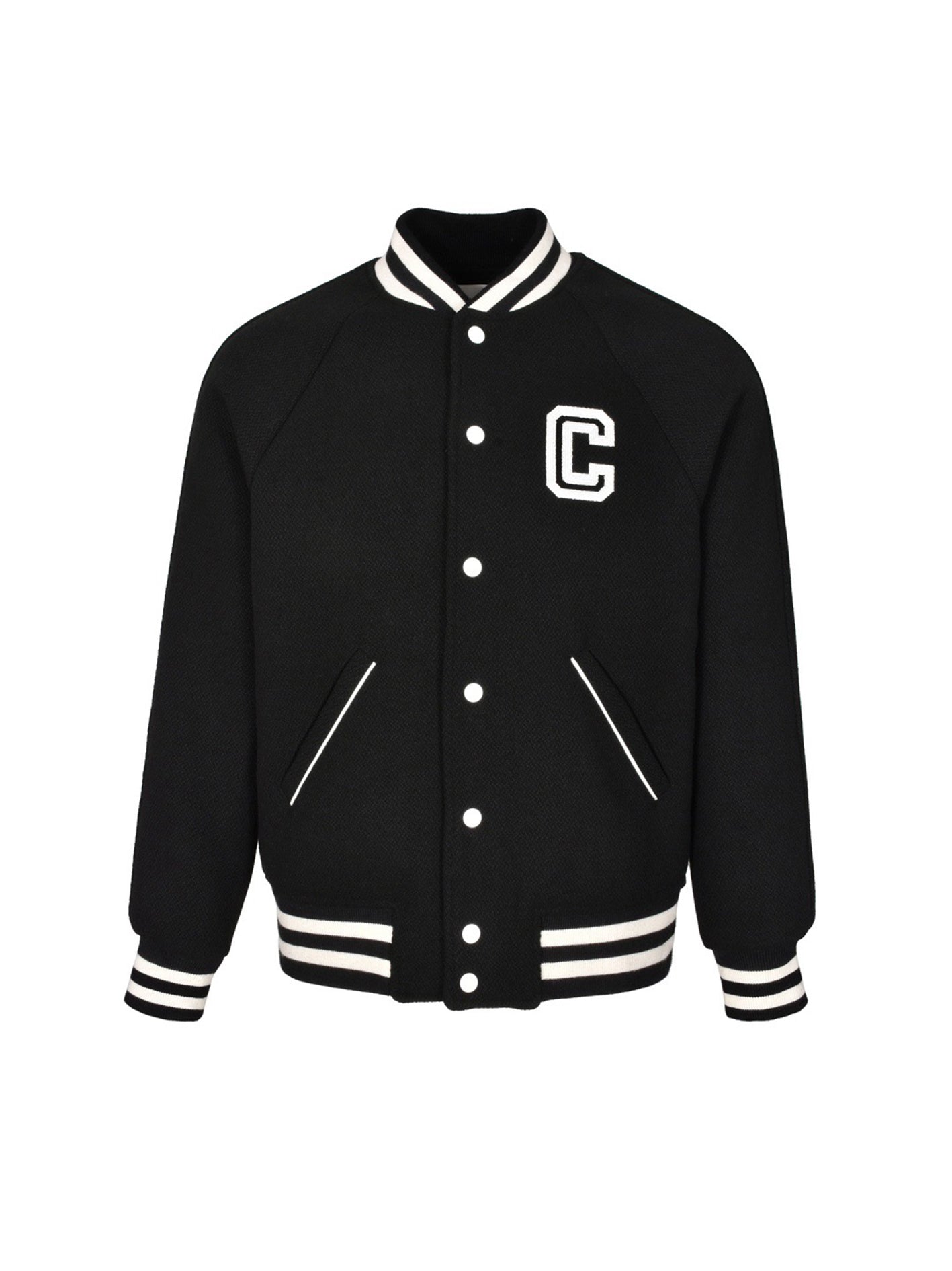 letter embroidered baseball jersey