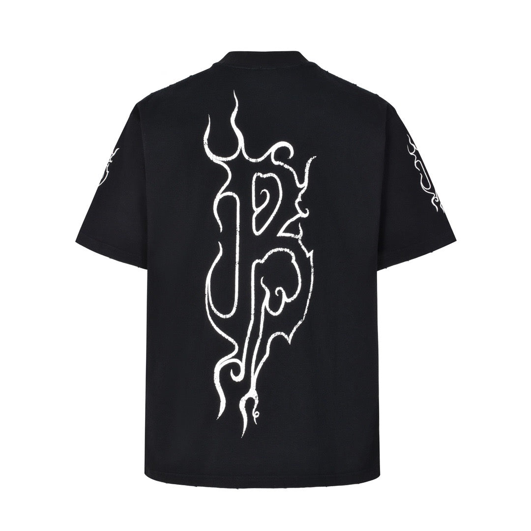 Lettering print T-shirt