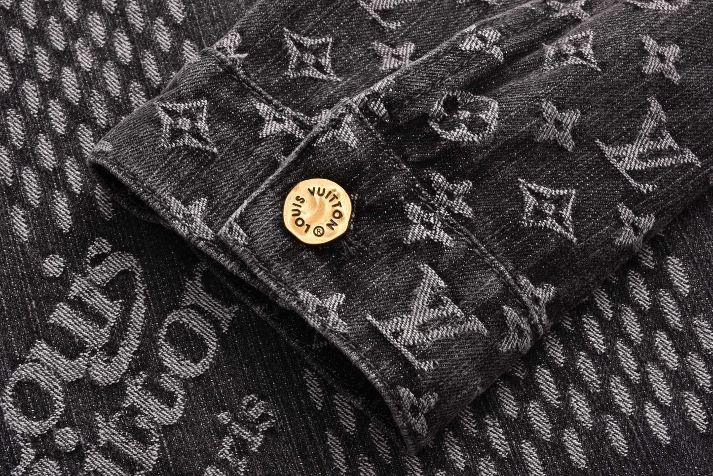 X NIGO Jacquard denim jacket