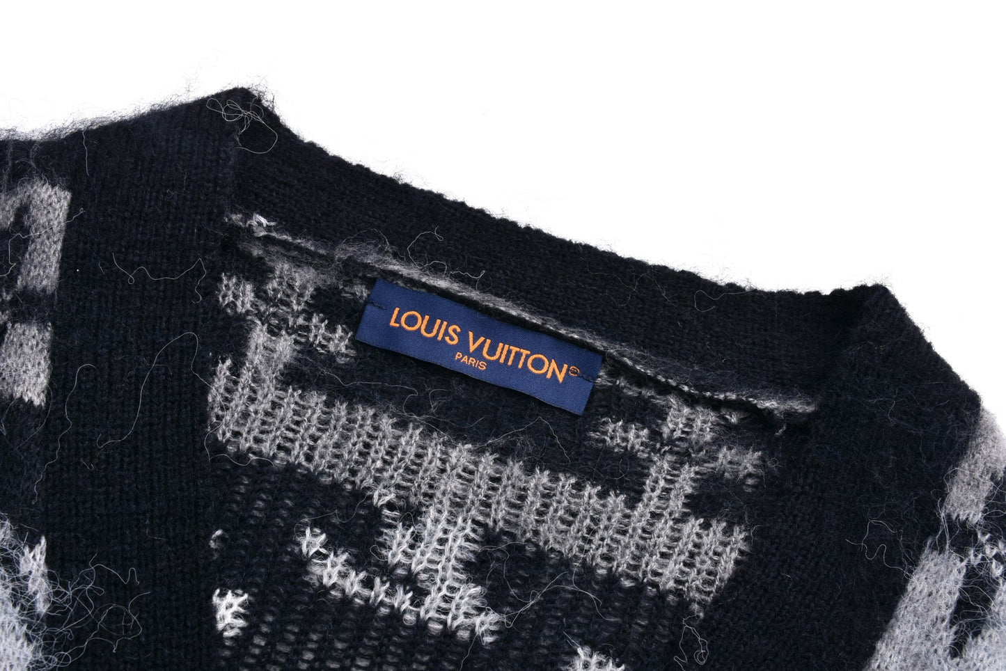 Mohair knitted sweater