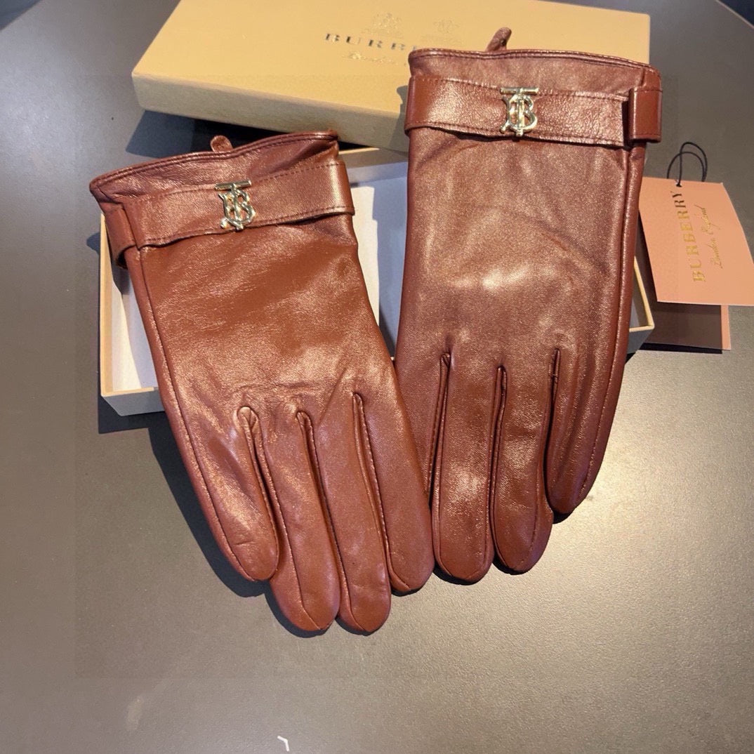 leather gloves