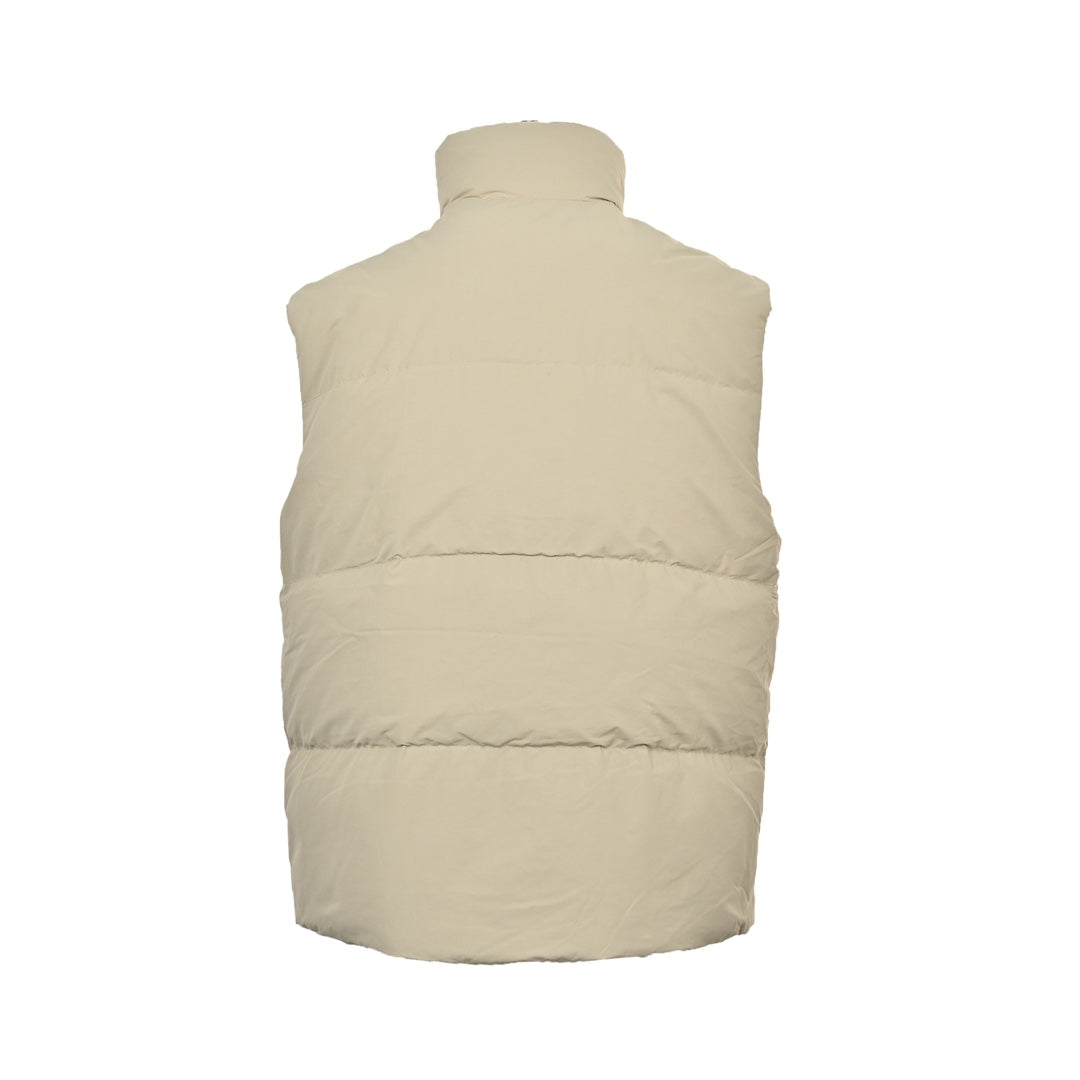 Apricot down vest