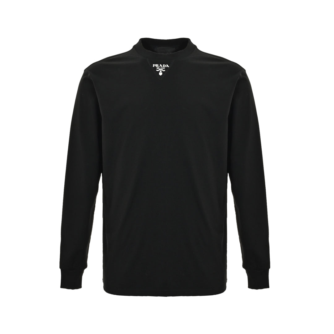 Long sleeves with logo print on chest